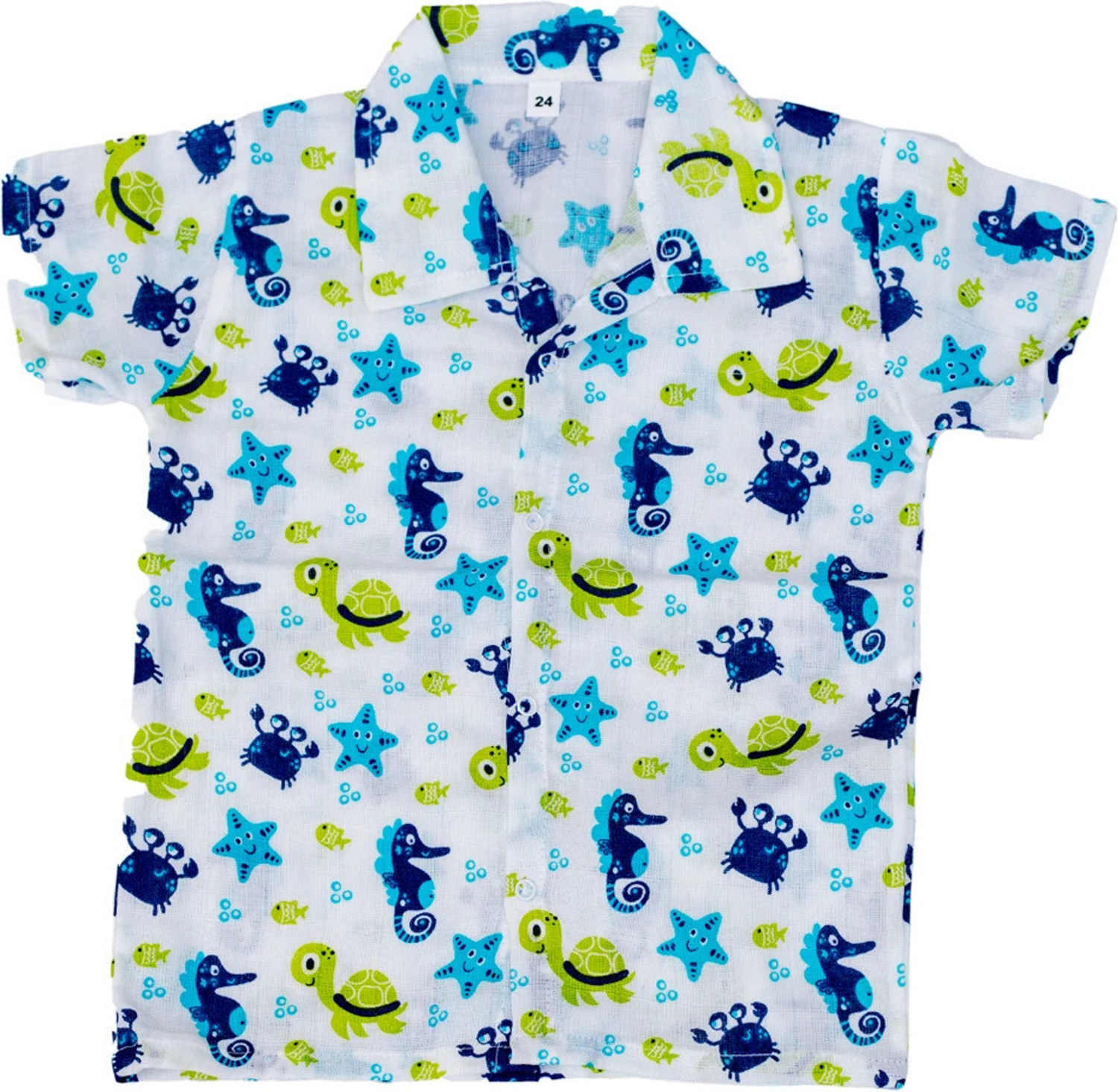 Image of Sathiyaas Baby Boys Casual Shirt Shirt, Shorts