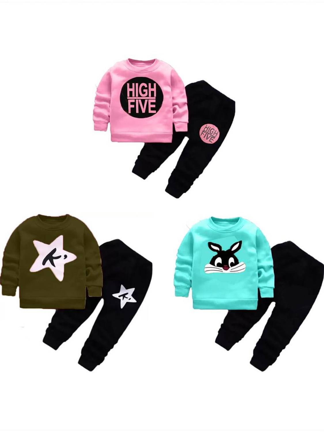 Cute N Tight Boys & Girls Casual T-shirt Pant
