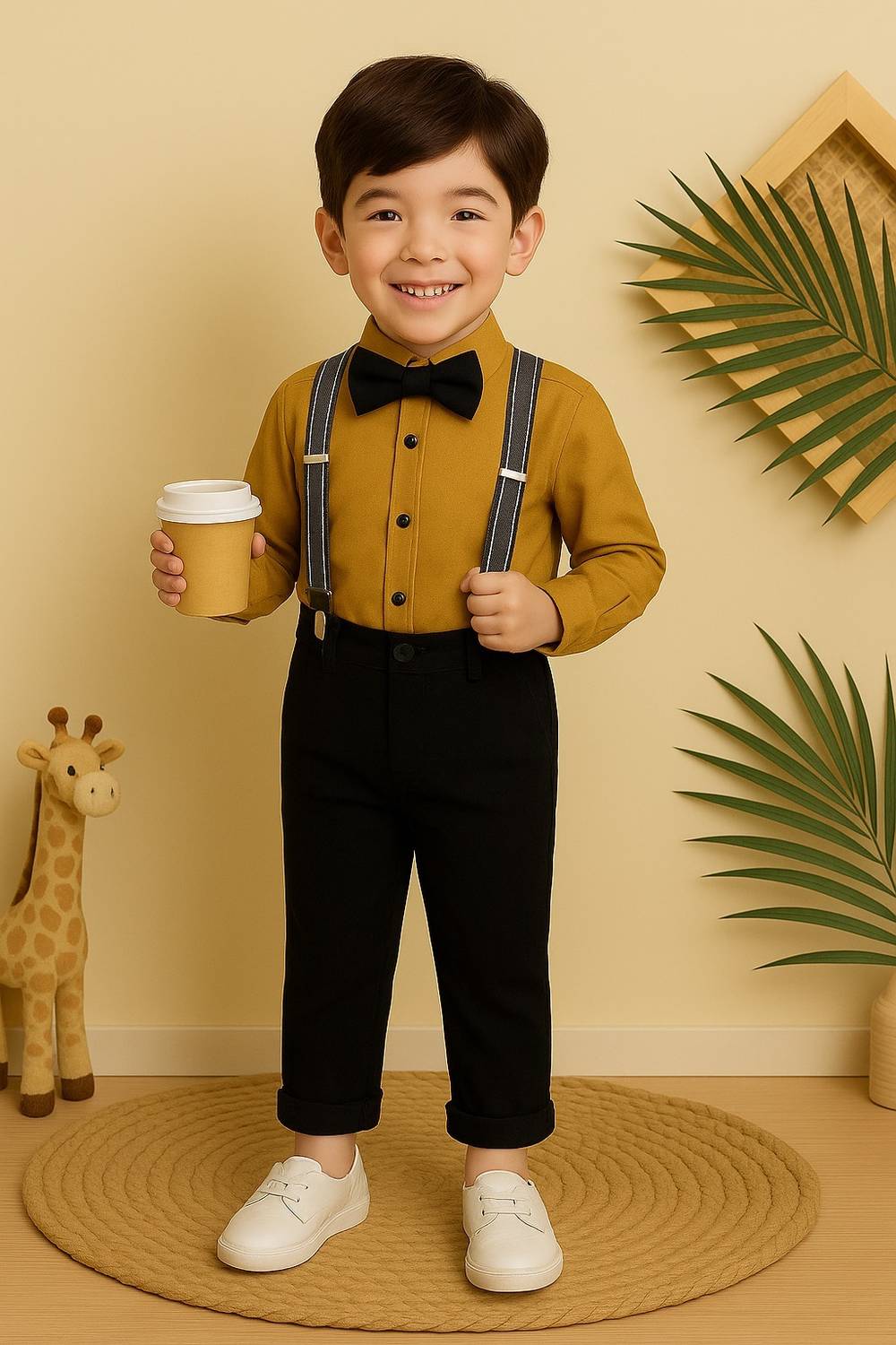 Bleckz Someck Boys Party(Festive) Shirt Pant