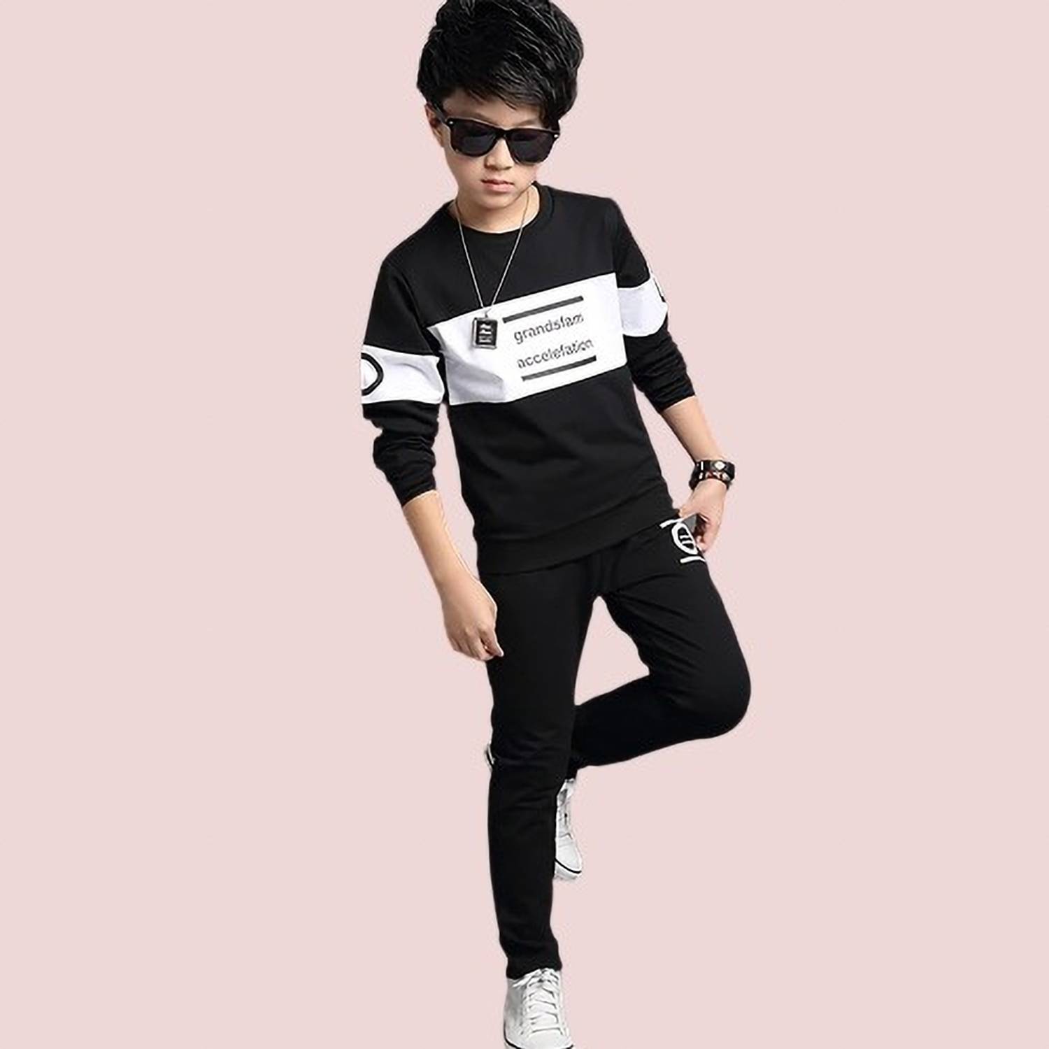 Bike Boys Casual T-shirt Track Pants
