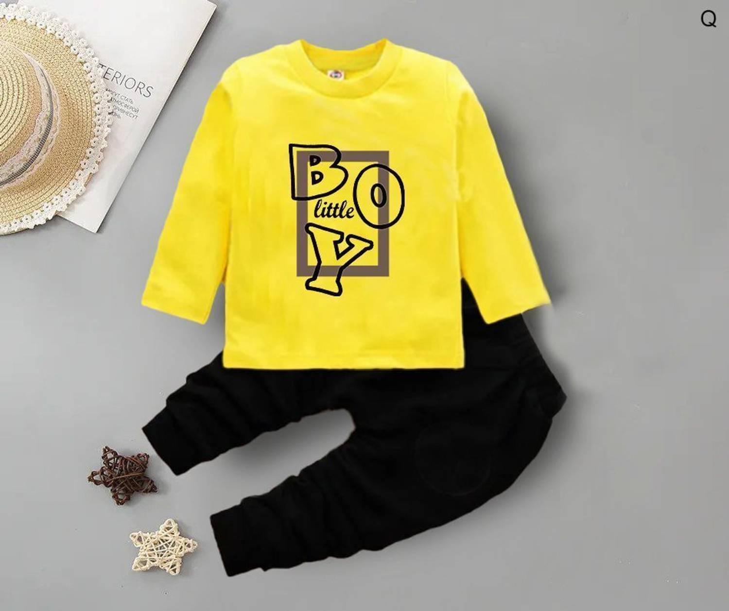 AVOVU Baby Boys & Baby Girls Casual Sweatshirt Sweatpant