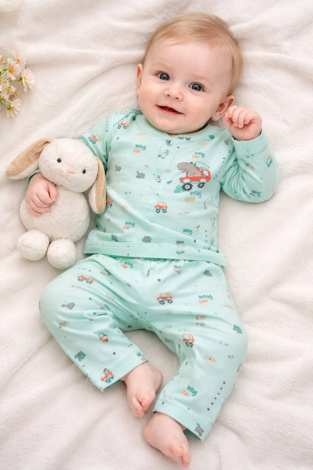 ADotBee Baby Boys & Baby Girls Casual T-shirt Pyjama