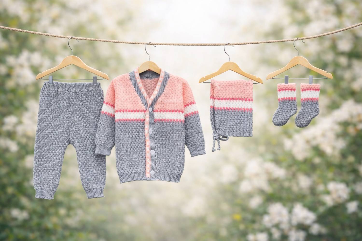 bloomkids Baby Boys & Baby Girls Casual Sweater Pyjama