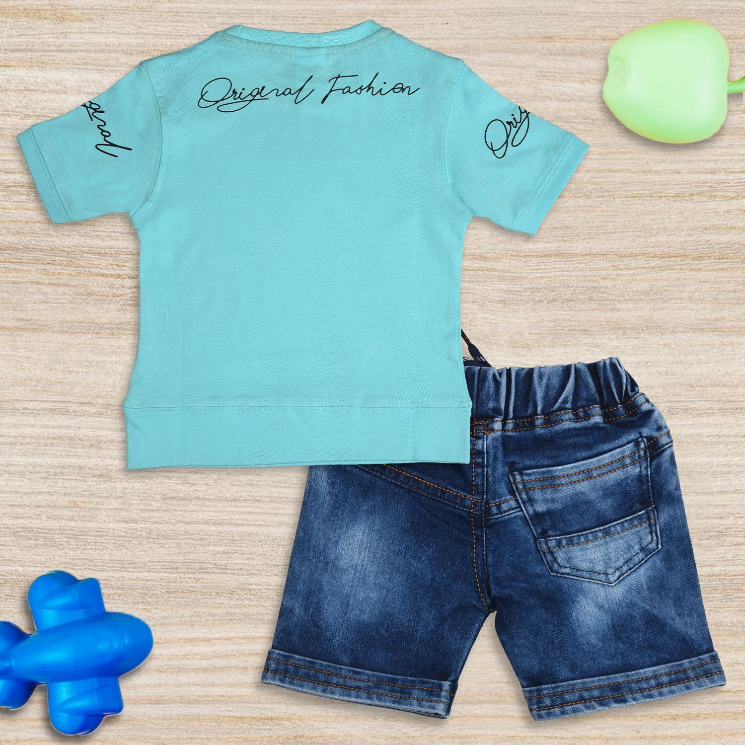Image of Worton Fashion Boys Casual T-shirt Shorts