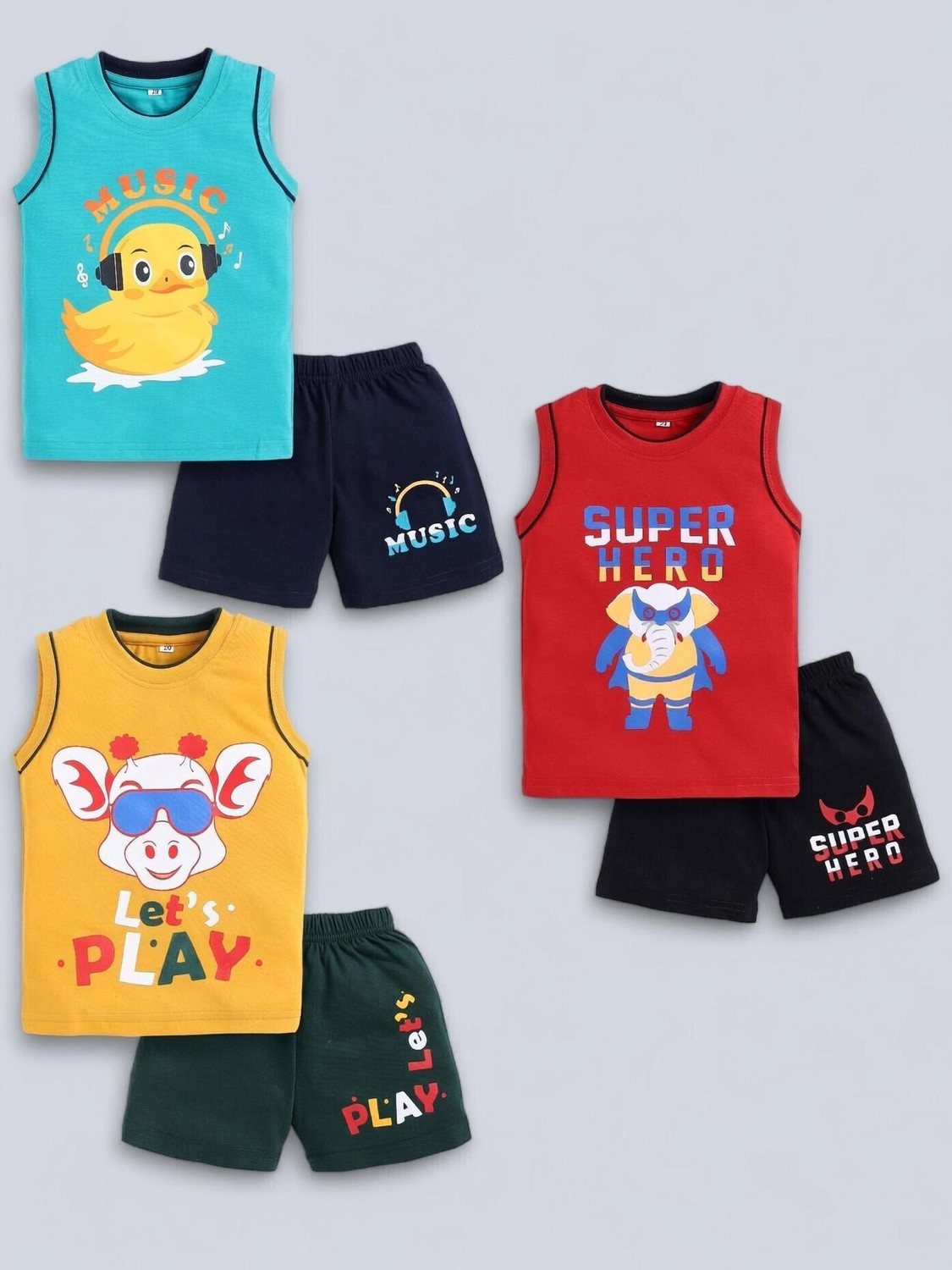 Image of carrydreams Boys Casual T-shirt Shorts