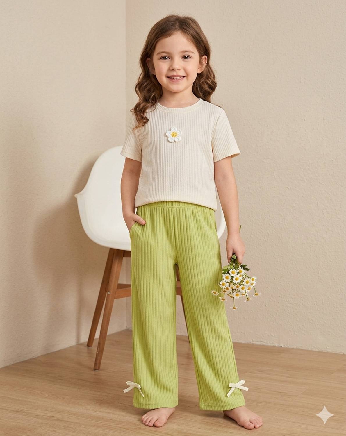 Afrin Dresses Girls Casual T-shirt Pant