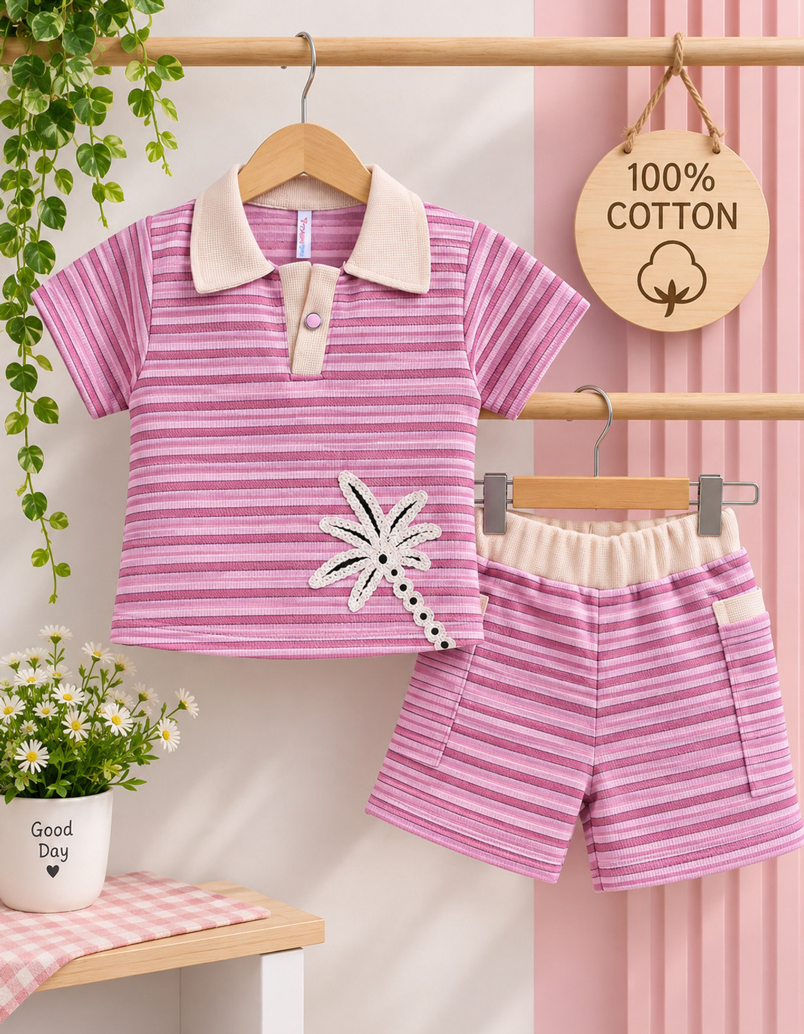 Image of TOONYPORT Girls Casual Top Shorts