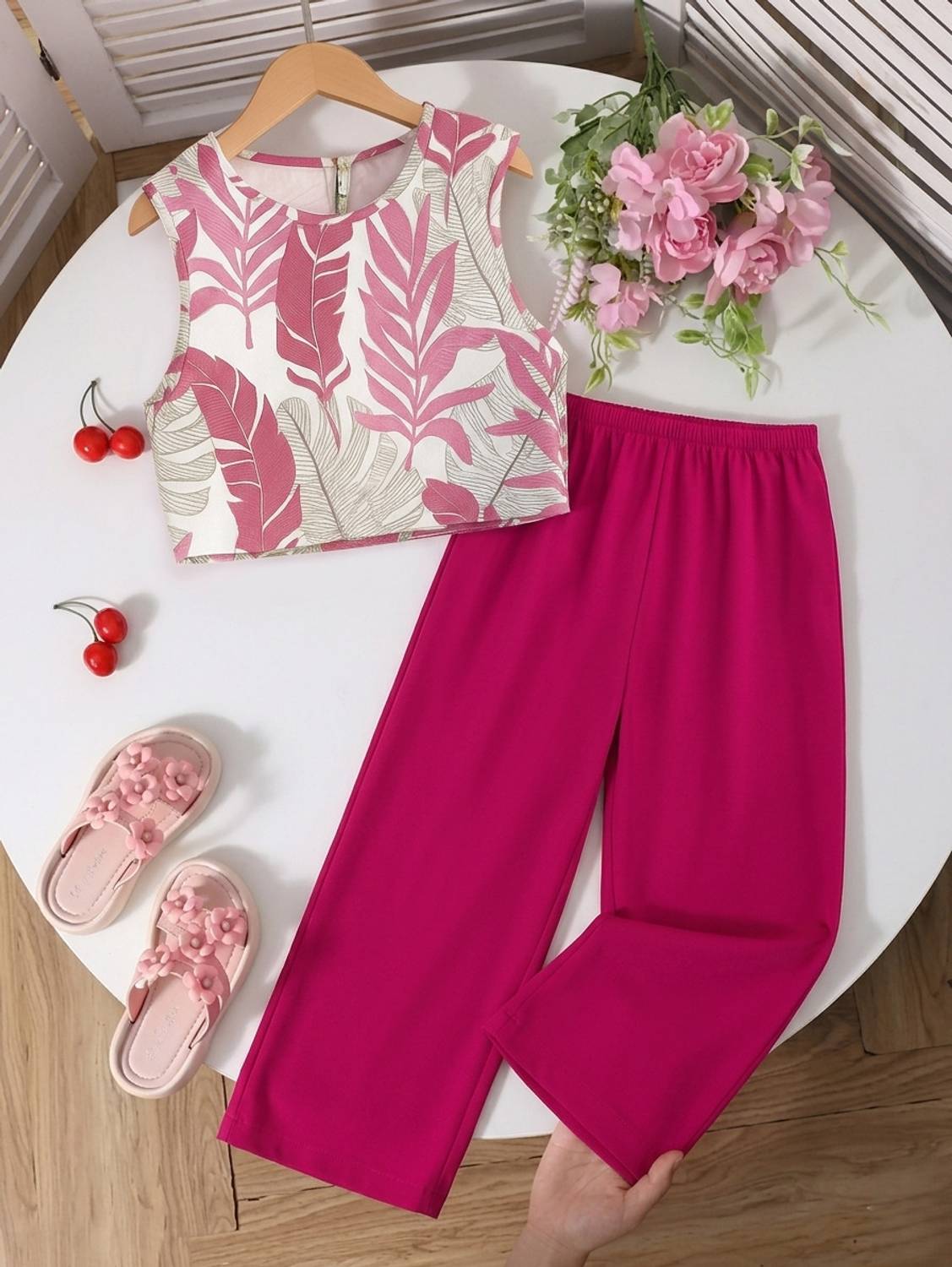 BrisaEnterprise Girls Casual Top Pyjama
