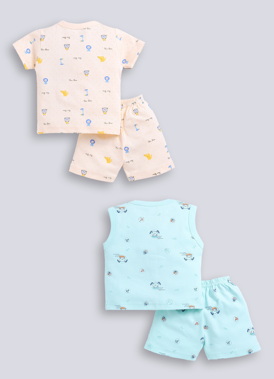 Image of TINY BINY Baby Boys & Baby Girls Casual Top Shorts