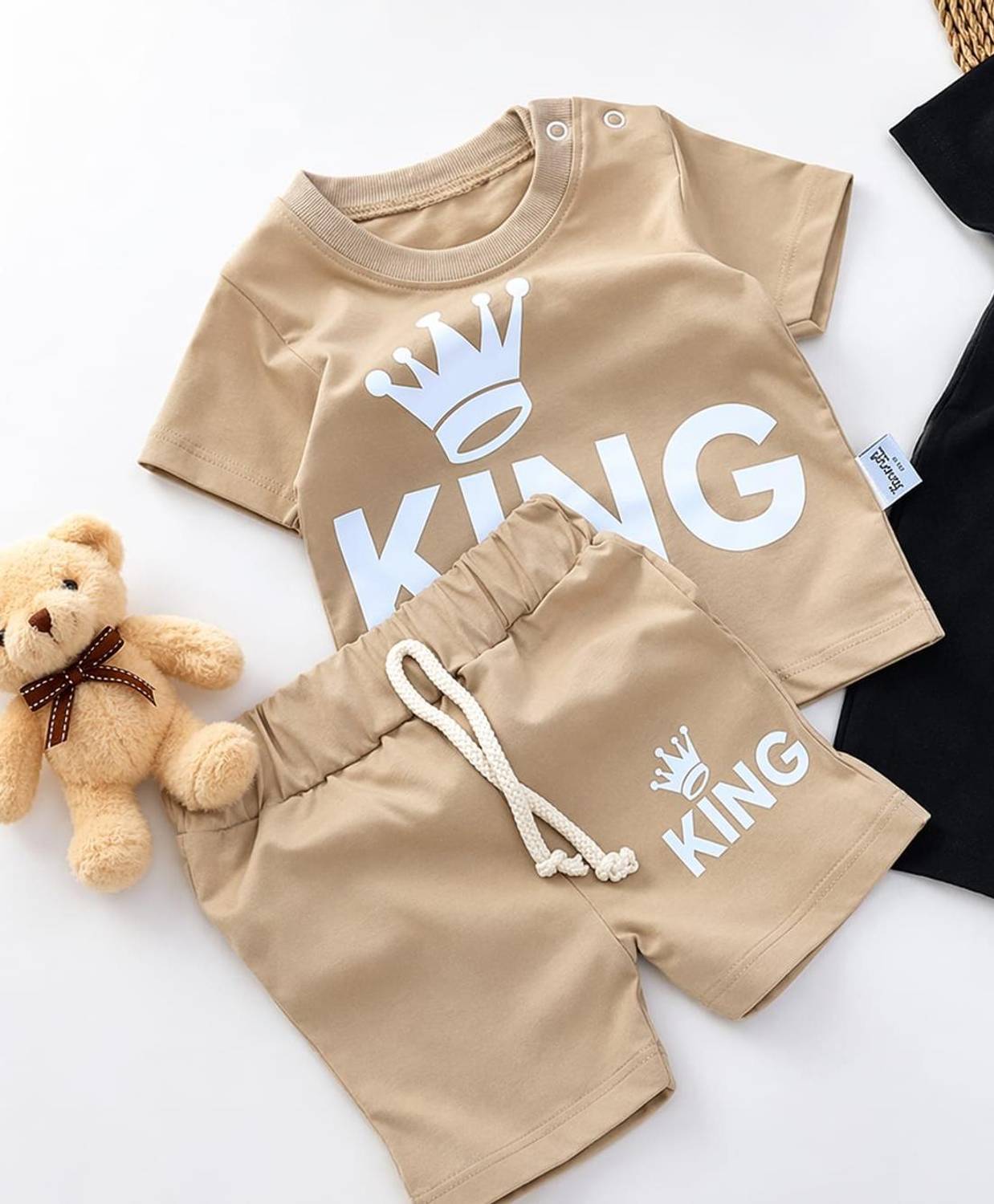 Blary FASHION PLANET Baby Boys & Baby Girls Casual T-shirt Shorts