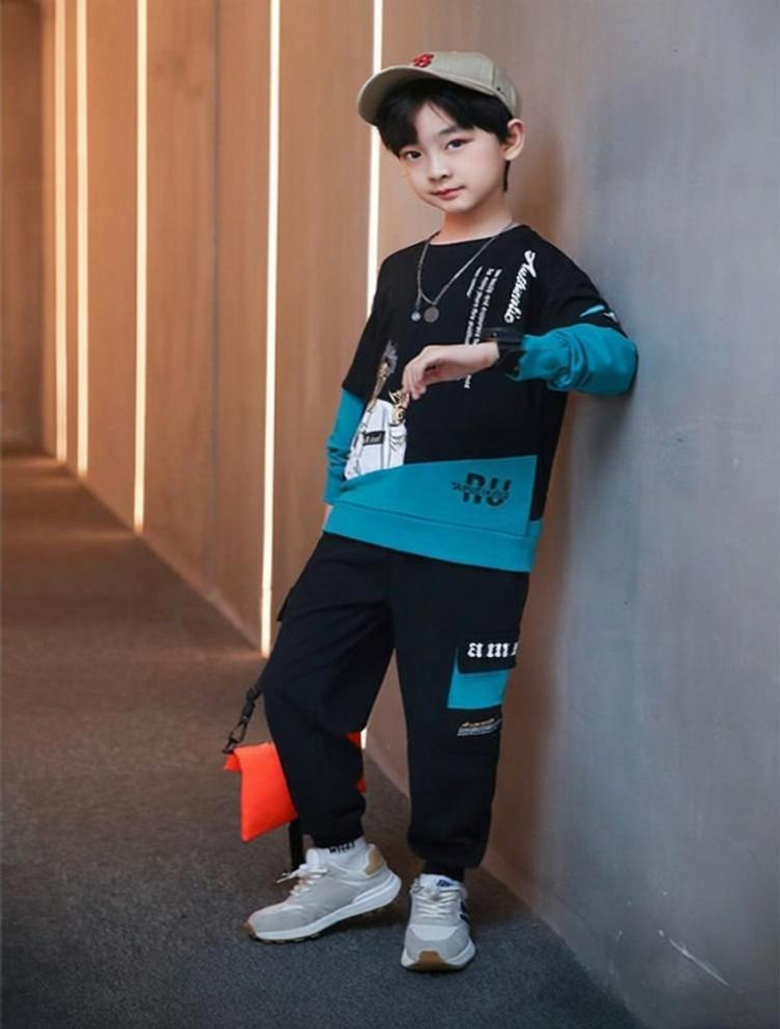 Image of Cute N Tight Baby Boys & Baby Girls Casual T-shirt Track Pants