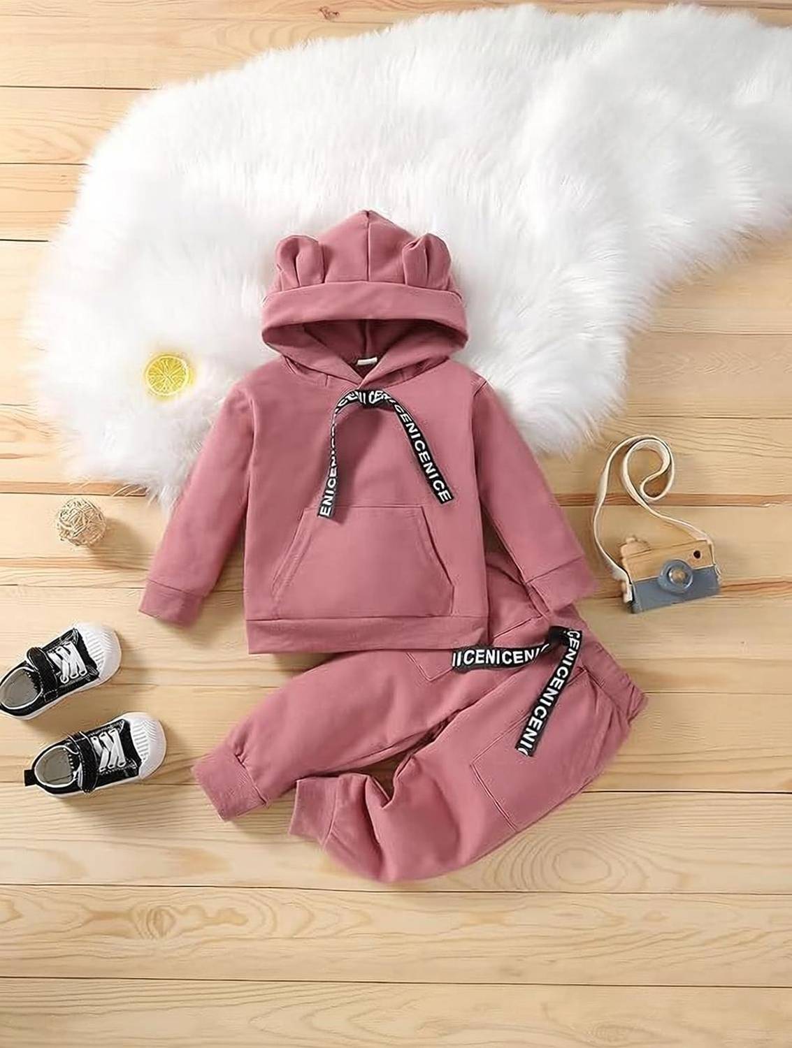 Ameeha Boys & Girls Casual Sweatshirt Trouser