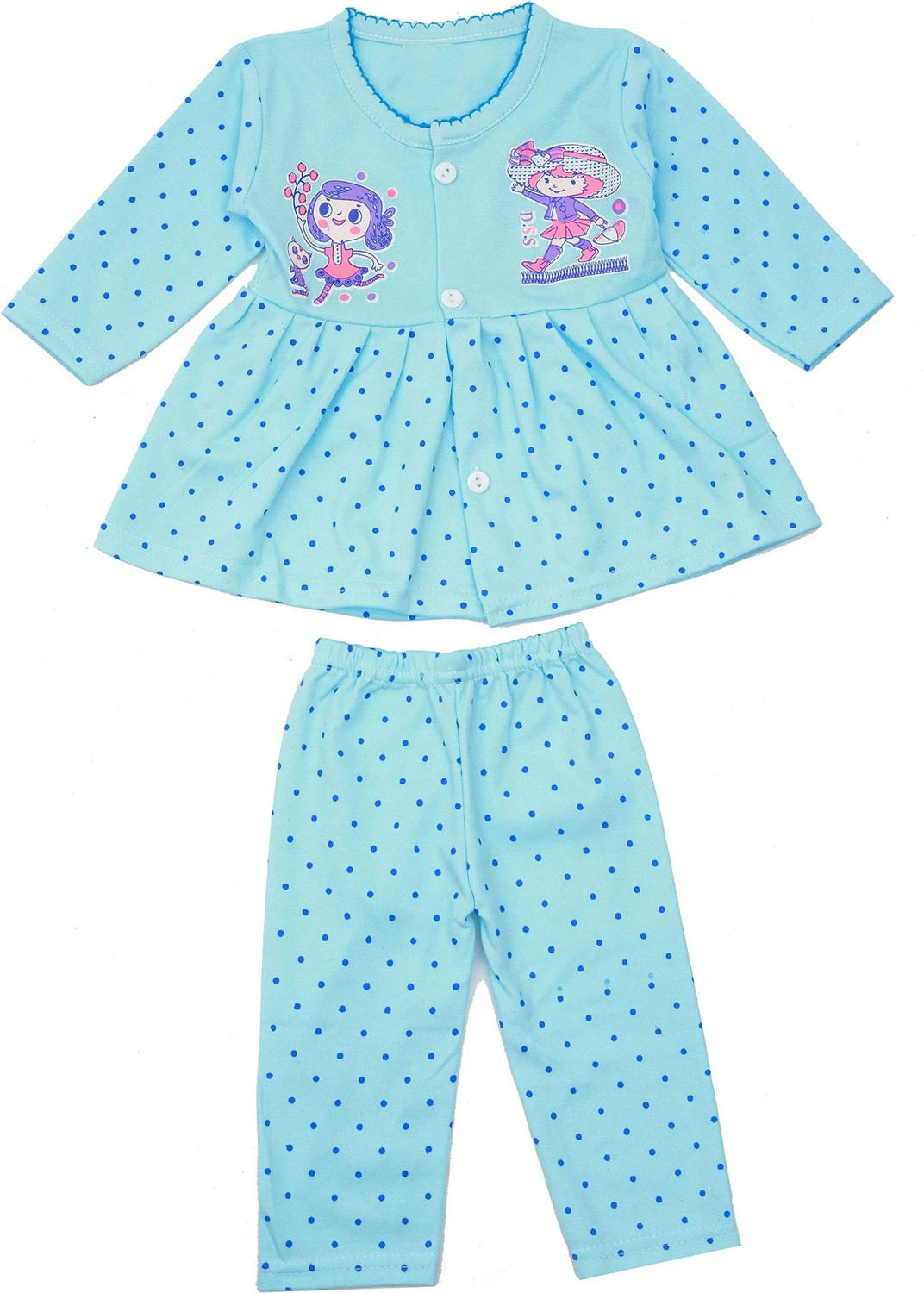 Image of KIDS PARYANIS Baby Girls Party(Festive) Top Pyjama