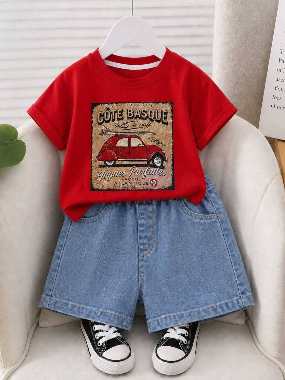BULBULDRESSES Boys Casual T-shirt Shorts
