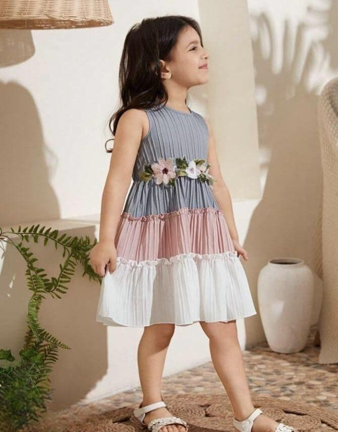 Image of NSUNQUEGARMENTS Girls Party(Festive) Dress Belt