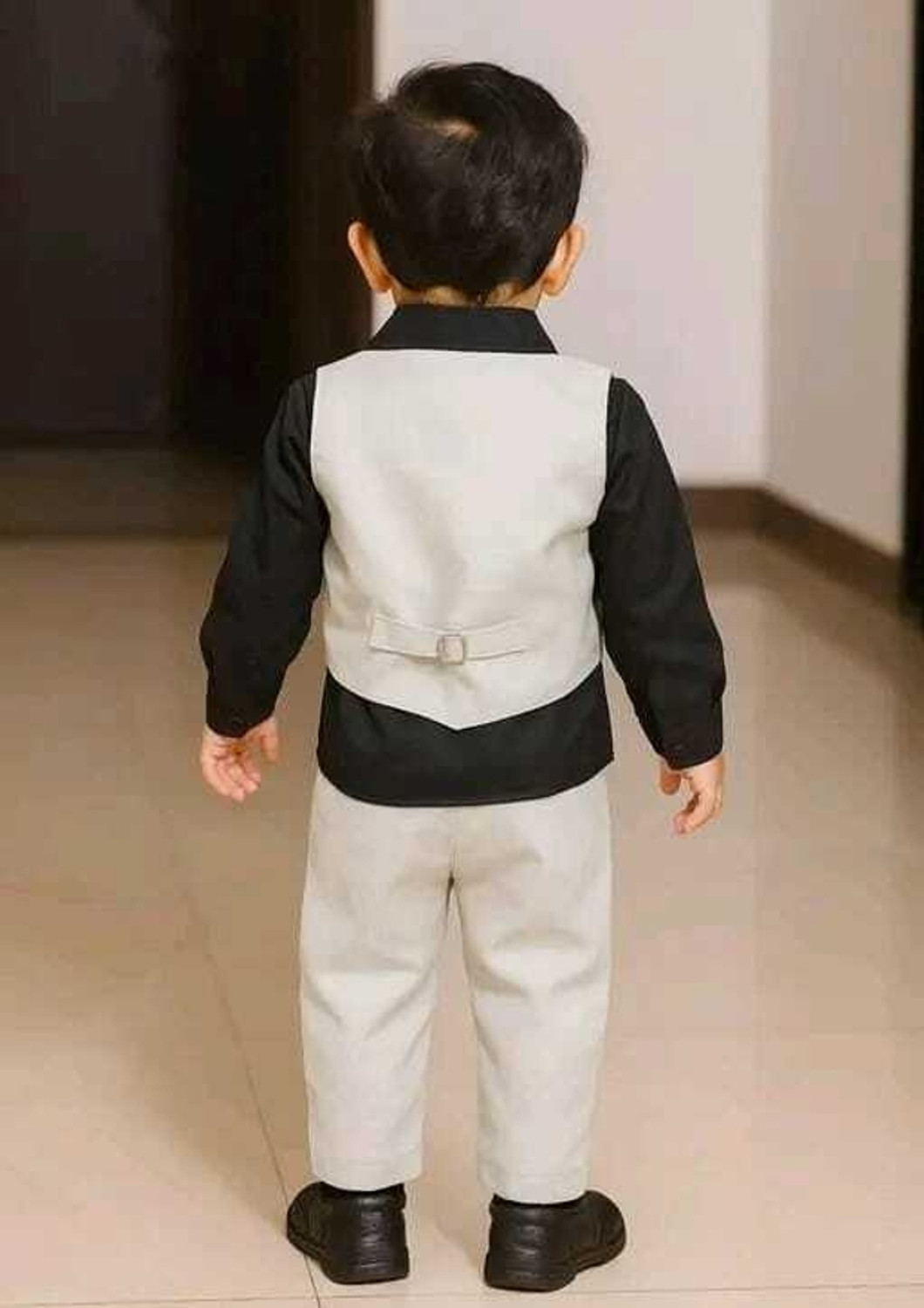 Image of LITTLEMAMA Baby Boys Casual Shirt Pant, Coat