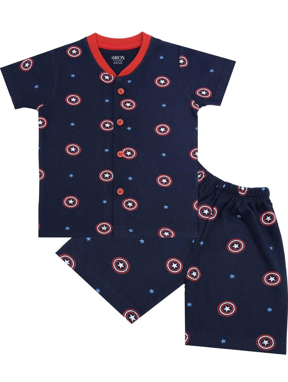 3BROS Baby Boys & Baby Girls Casual Shirt Shorts