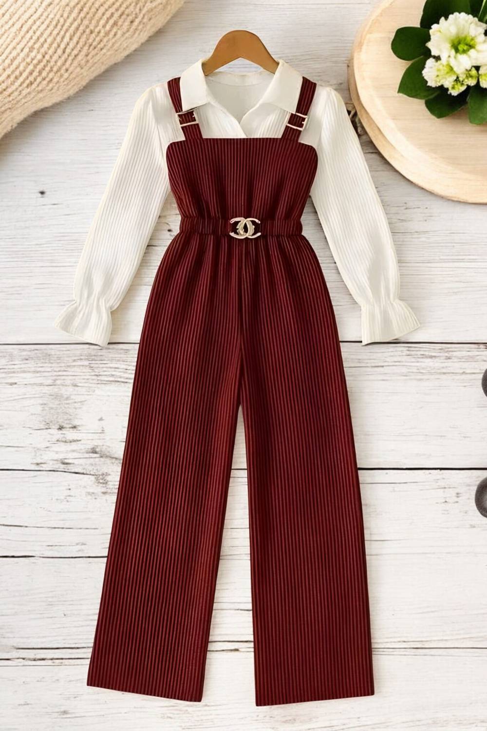 8 N STYLE Baby Girls Casual Top Trouser
