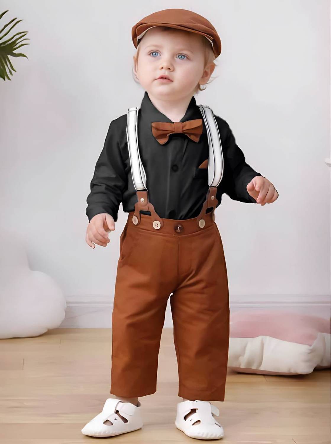 Bajuds Baby Boys & Baby Girls Party(Festive) Shirt Trouser