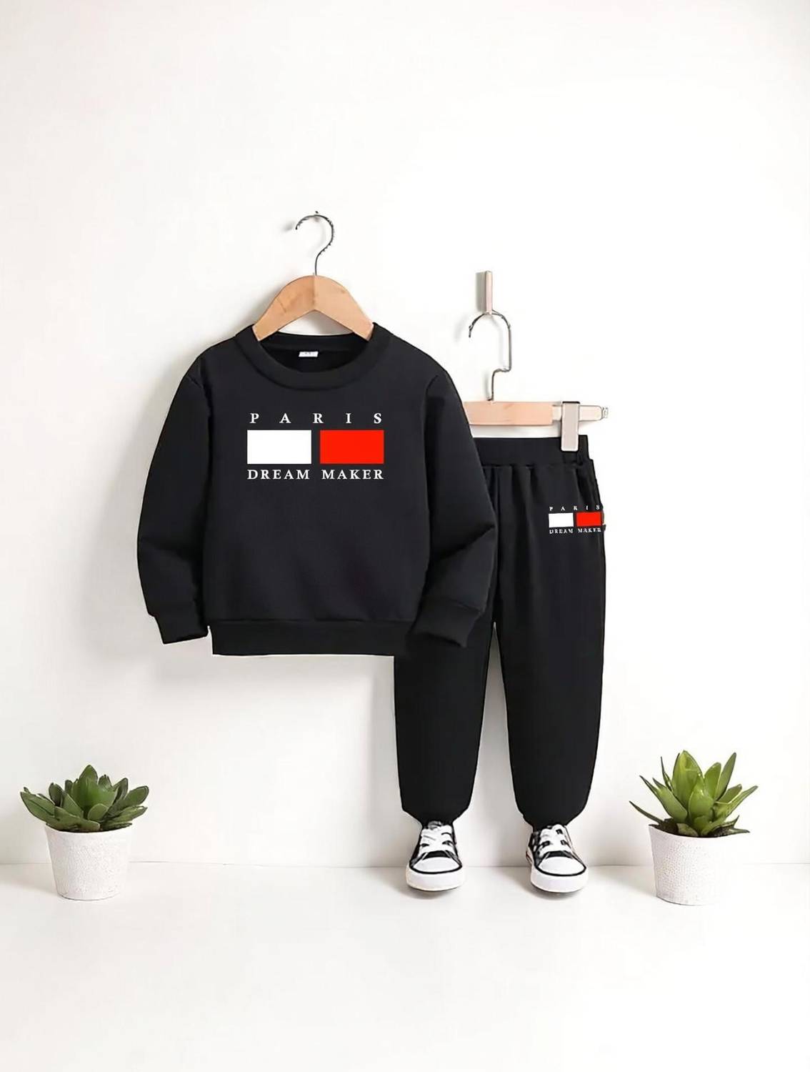 Billyball Boys & Girls Casual T-shirt Track Pants