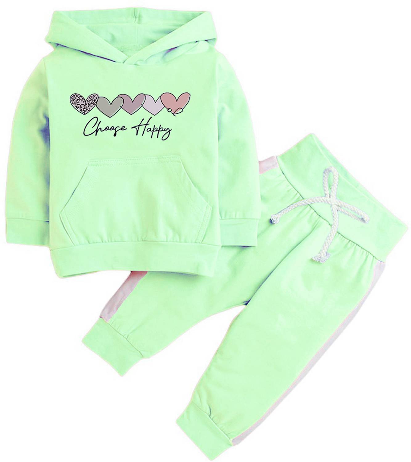 AVOVU Girls Party(Festive) Sweatshirt Sweatpant