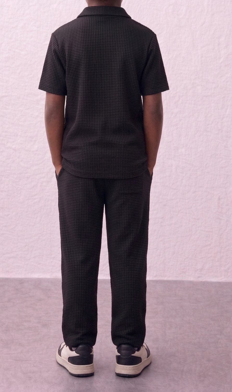 Image of Try This Boys Casual T-shirt Track Pants