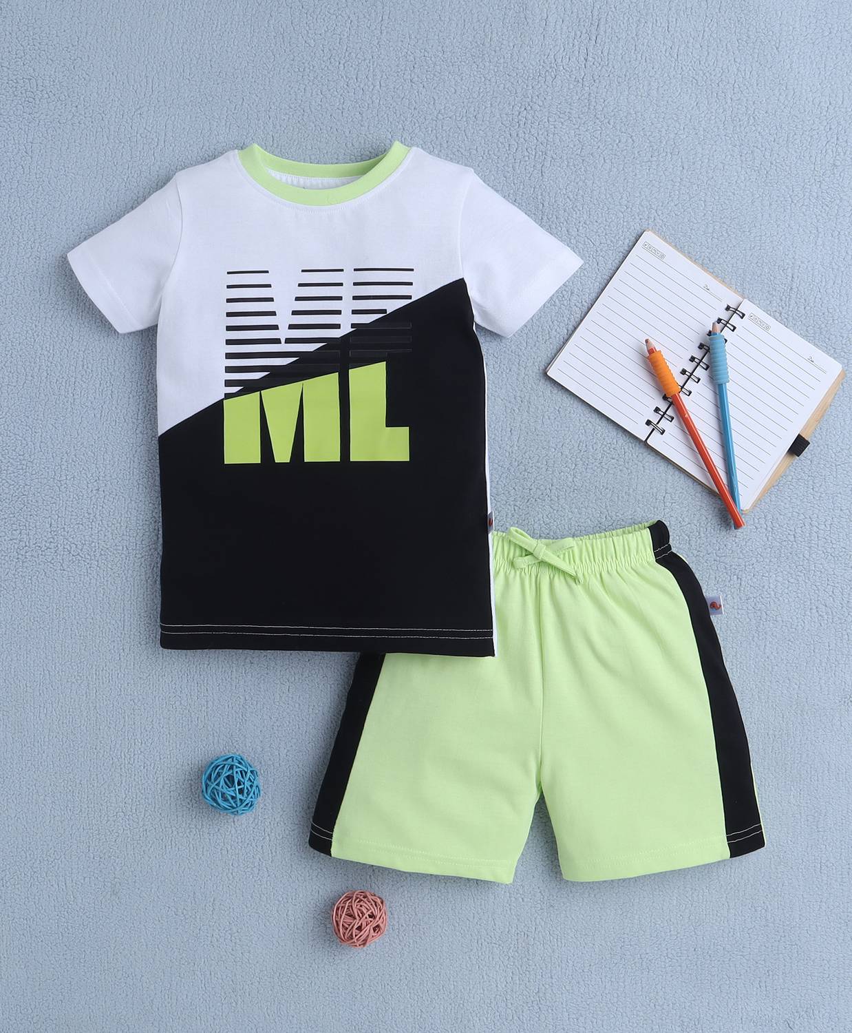 BUMZEE Boys Casual T-shirt Shorts