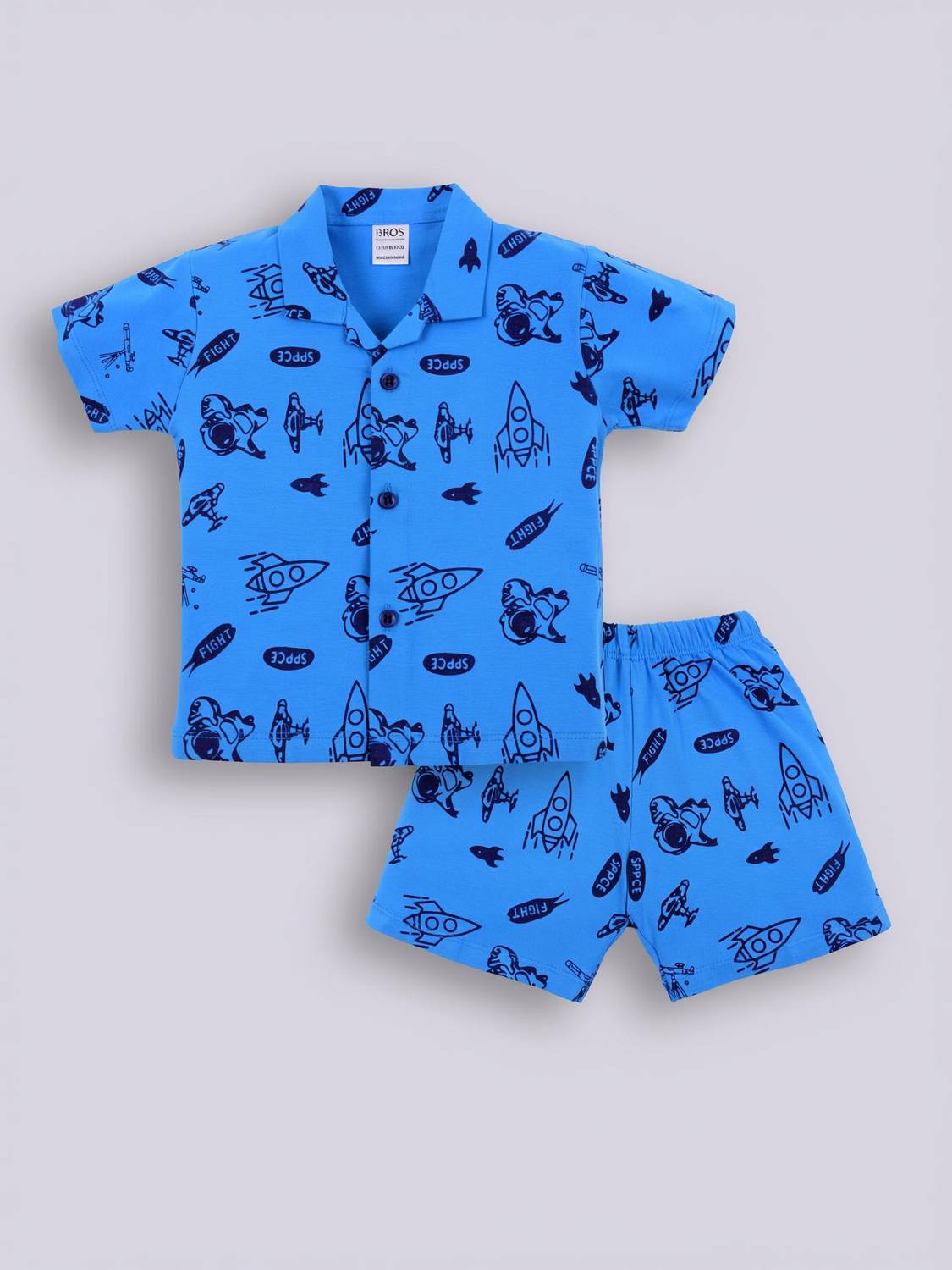 3BROS Baby Boys & Baby Girls Casual Shirt Shorts