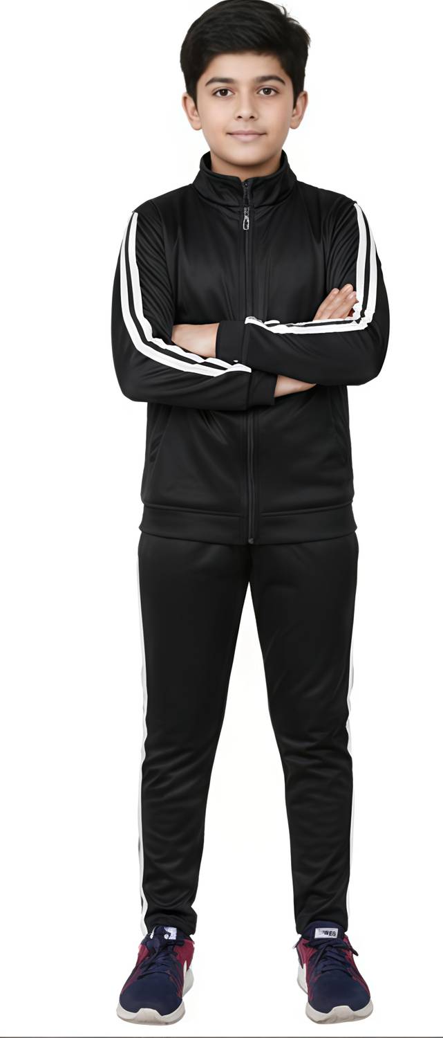 A4S Boys Casual Track Pants Jacket, Pant