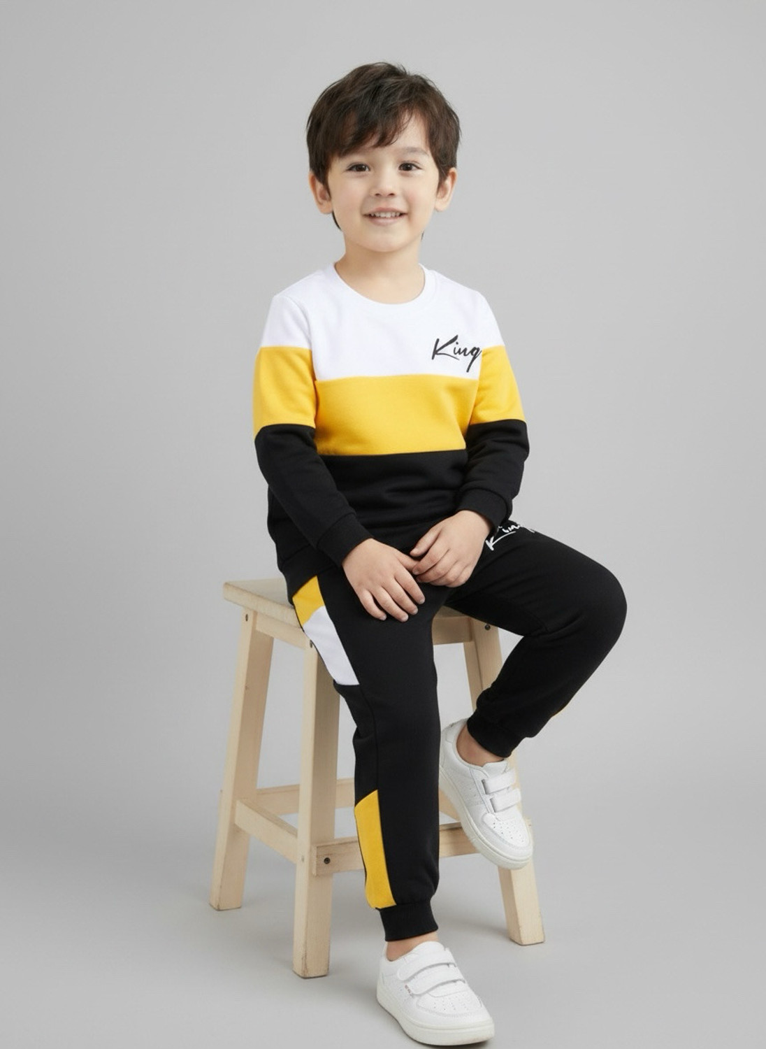 Image of IcePie Boys Casual T-shirt Track Pants