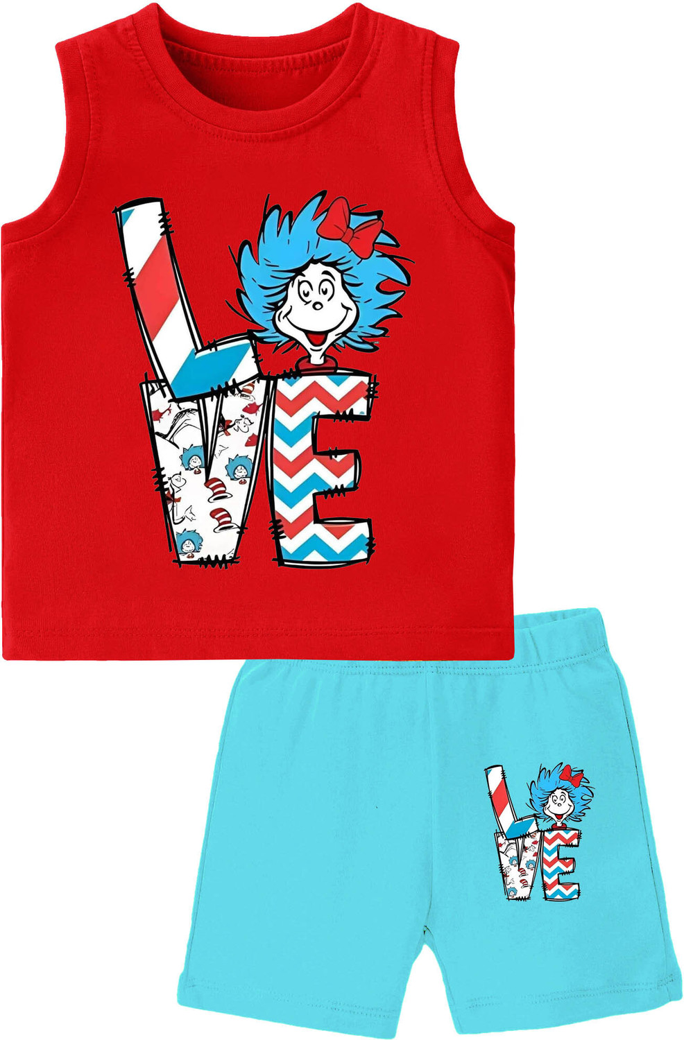 Image of Lavi-Tavi Baby Boys & Baby Girls Casual T-shirt Shorts