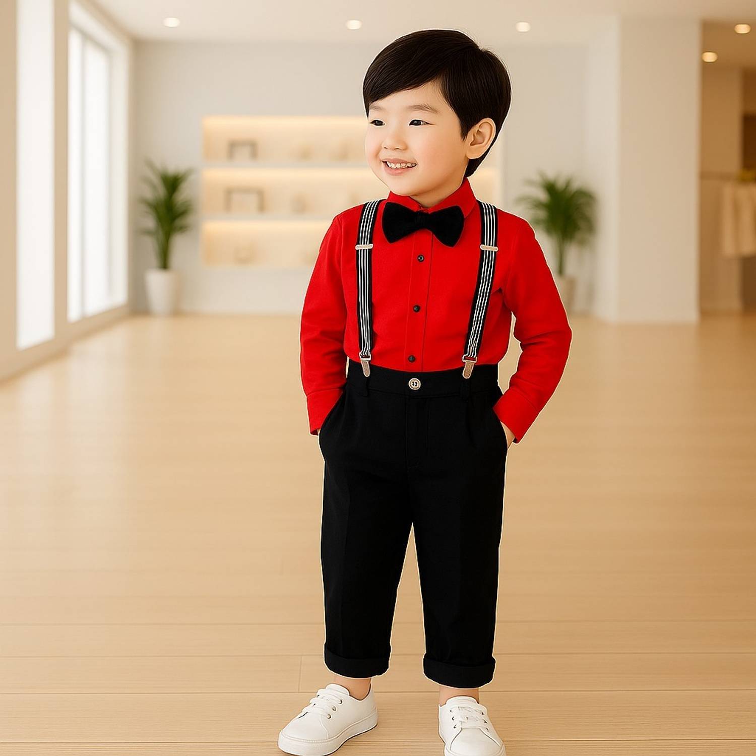 Bleckz Someck Boys Party(Festive) Shirt Pant