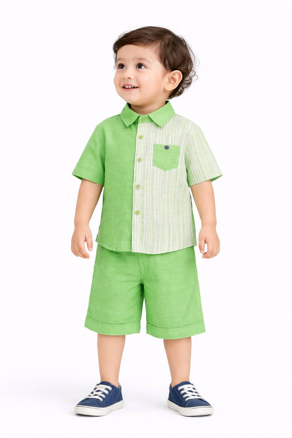 Allkind Boys Casual Shirt Shorts