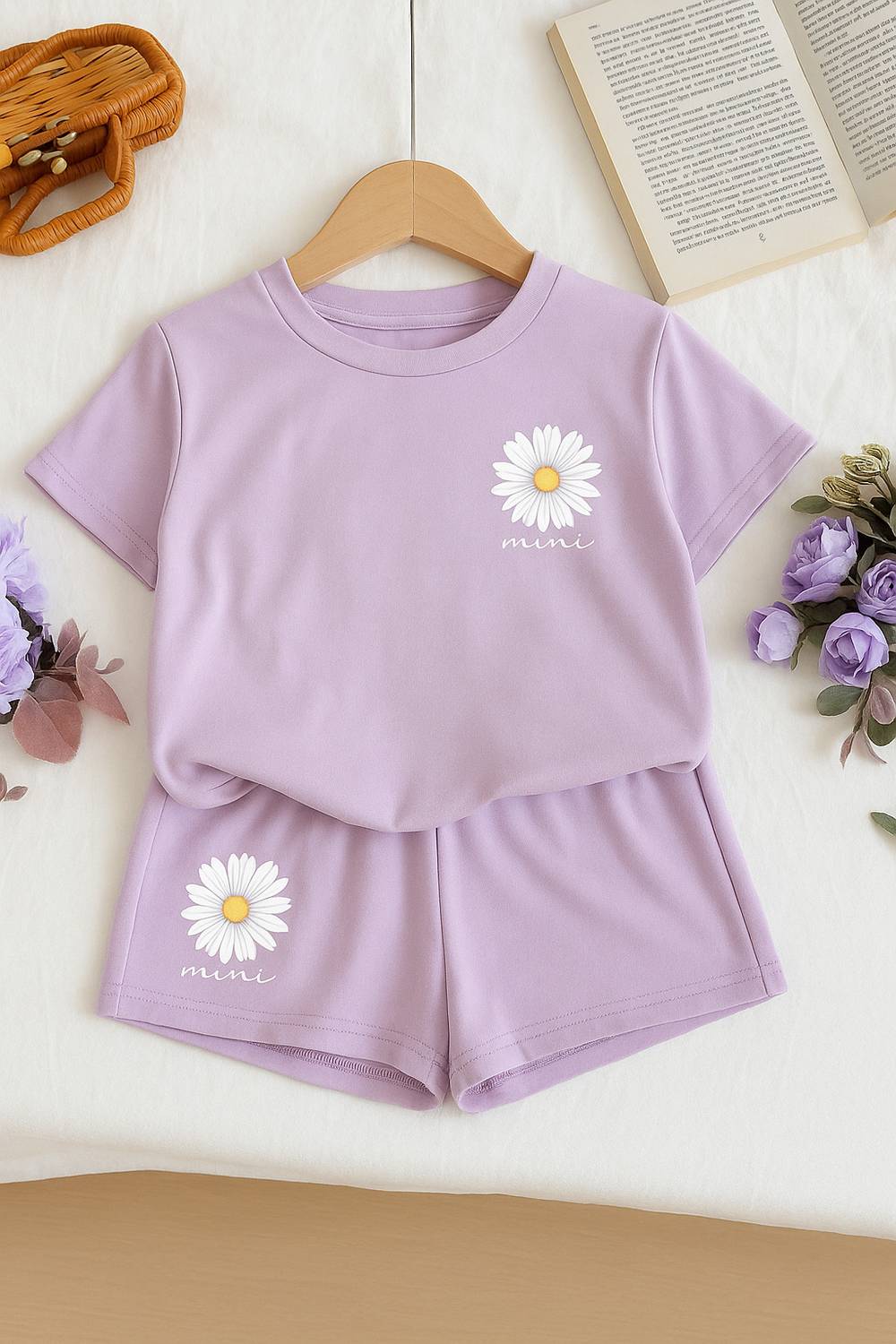 Blary FASHION PLANET Baby Girls Casual T-shirt Shorts