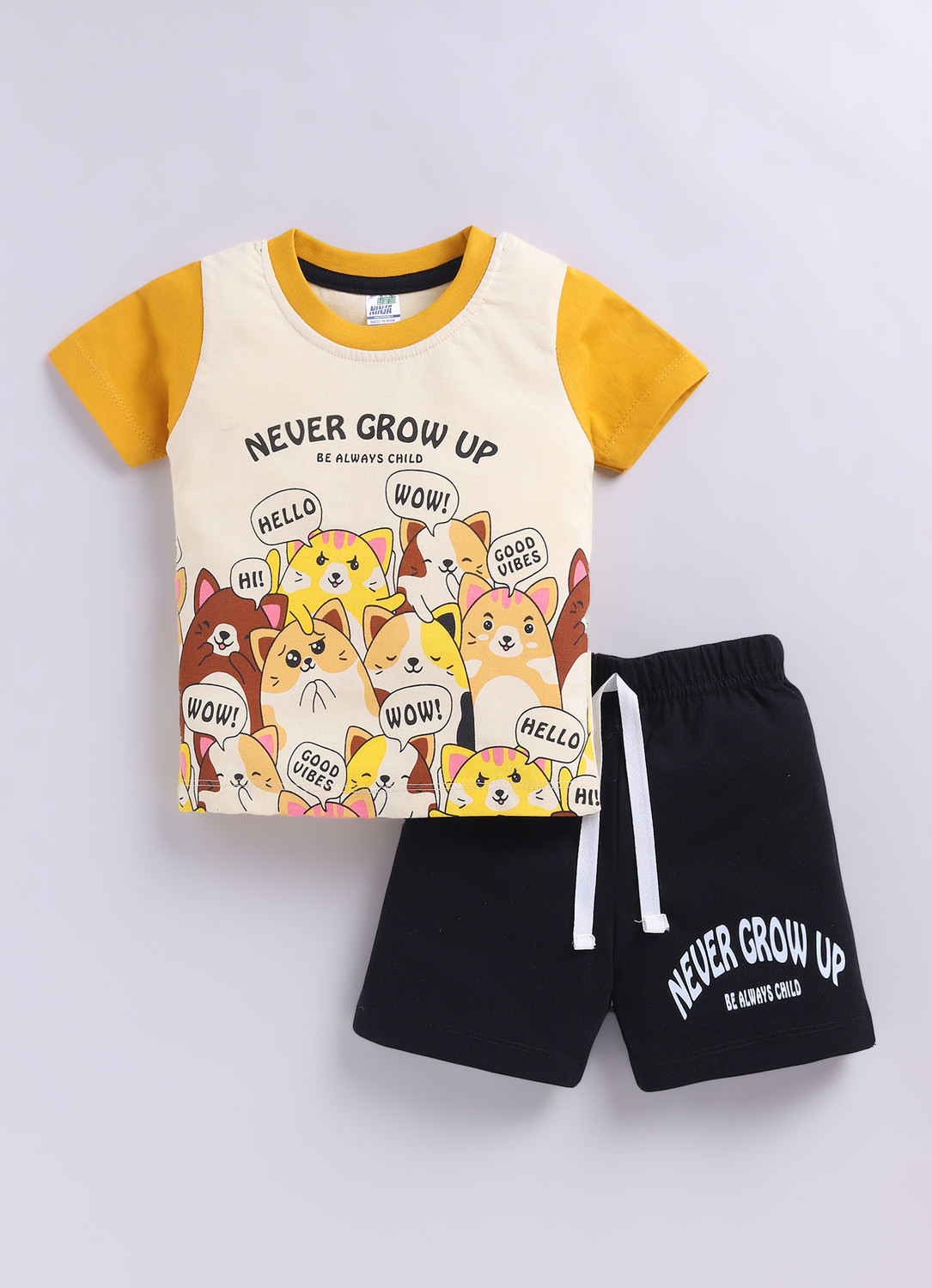 Image of SmartRAHO Boys Casual T-shirt Shorts