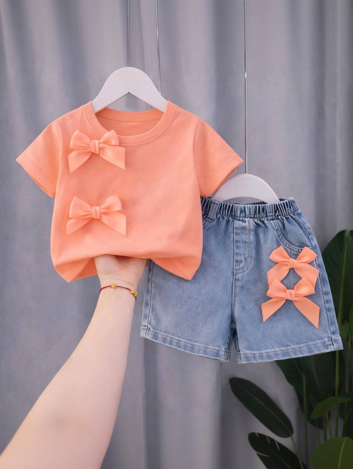 BULBULDRESSES Girls Casual T-shirt Shorts