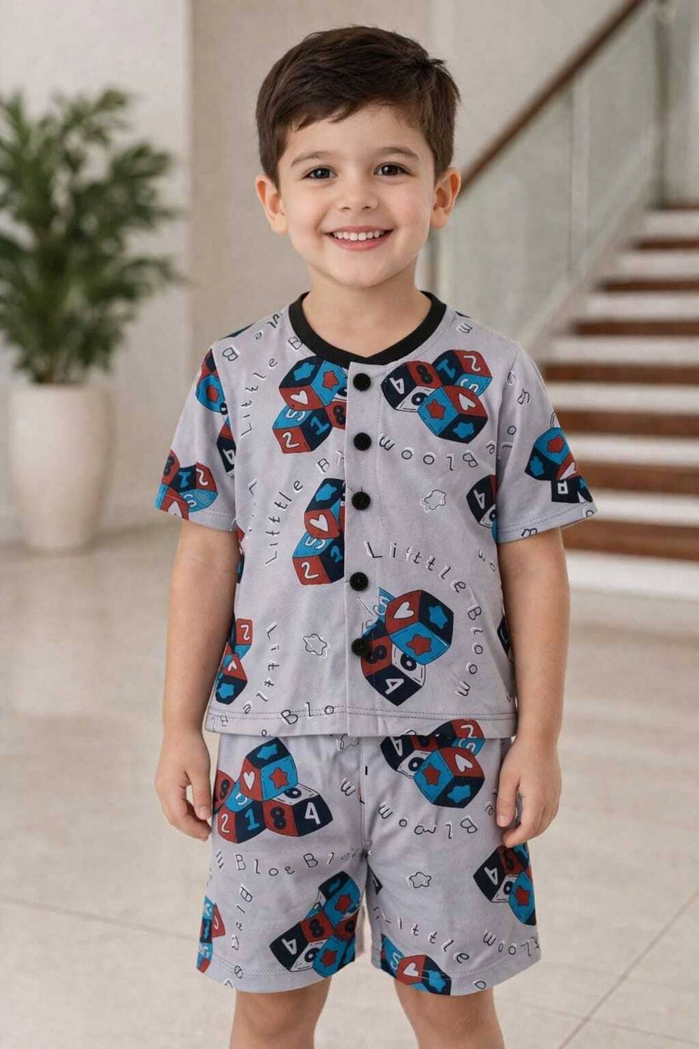 3BROS Baby Boys & Baby Girls Casual Shirt Shorts