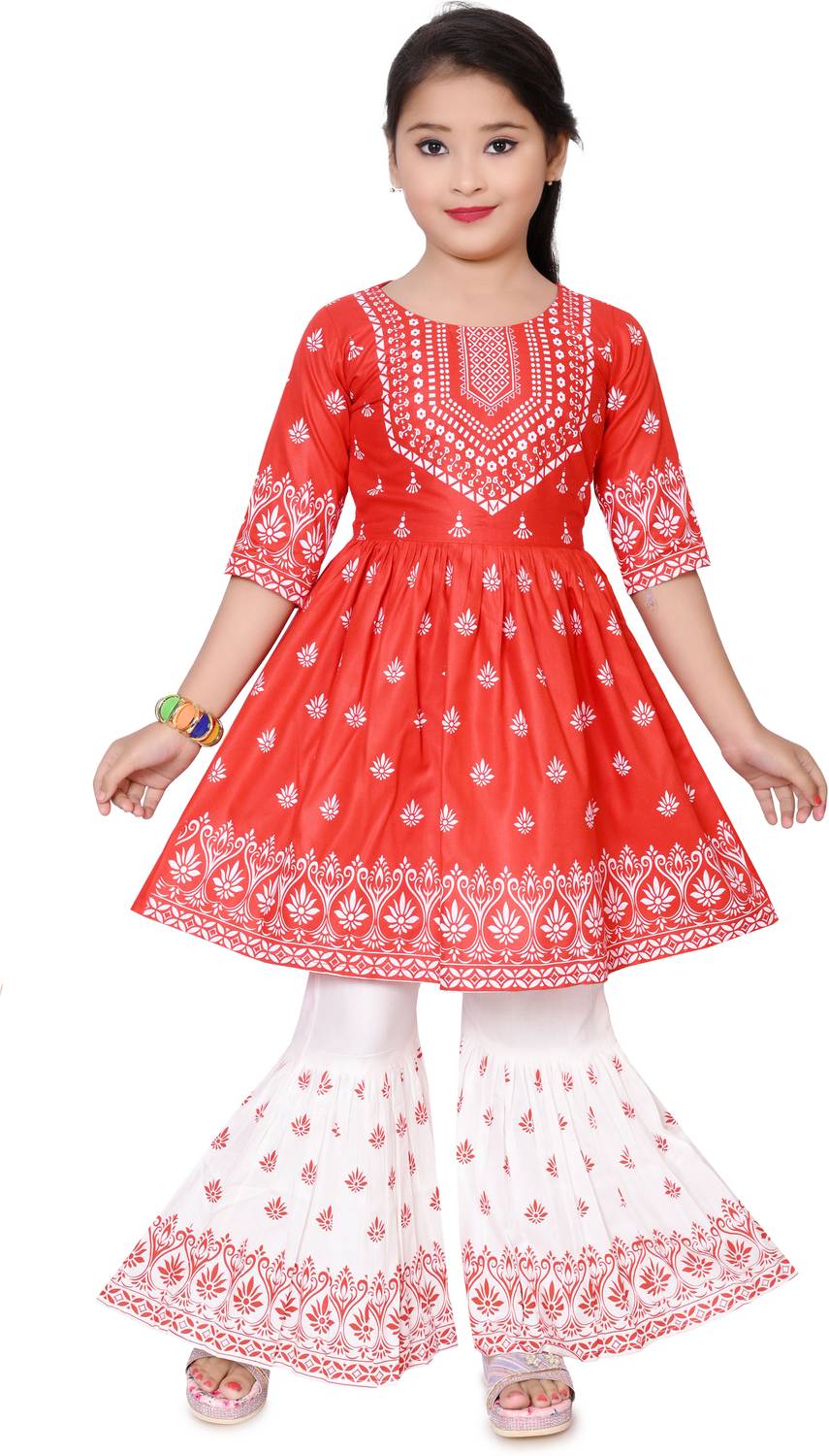 ASRASTORES Girls Party(Festive) Kurta Pant