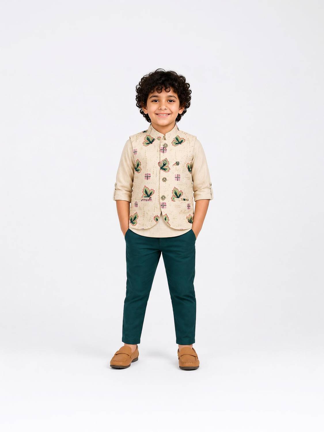 Allkind Boys Party(Festive) Waistcoat Trouser