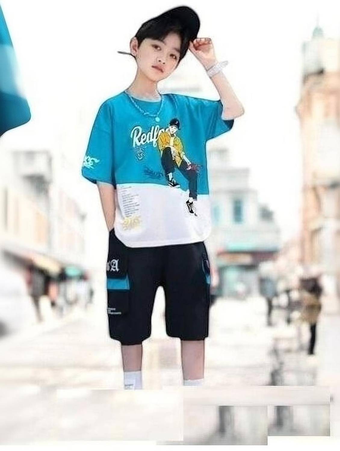 Billyball Boys Casual T-shirt Shorts