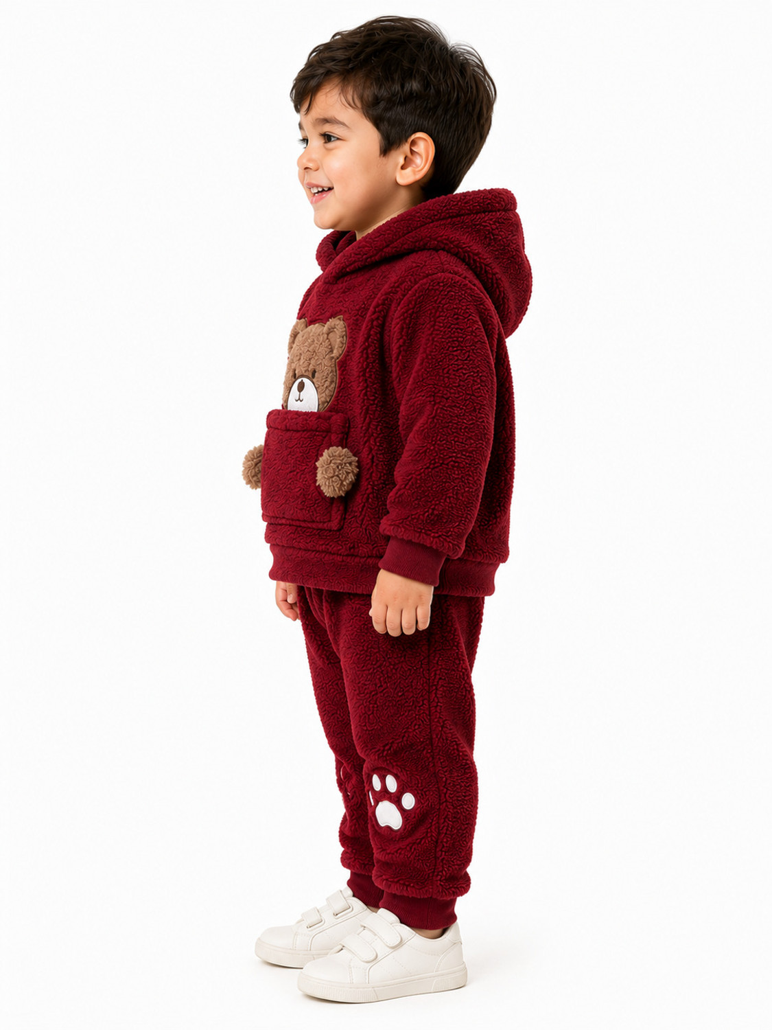 Image of CLOTHCOTTAGE Girls Party(Festive) Sweatshirt Sweatpant