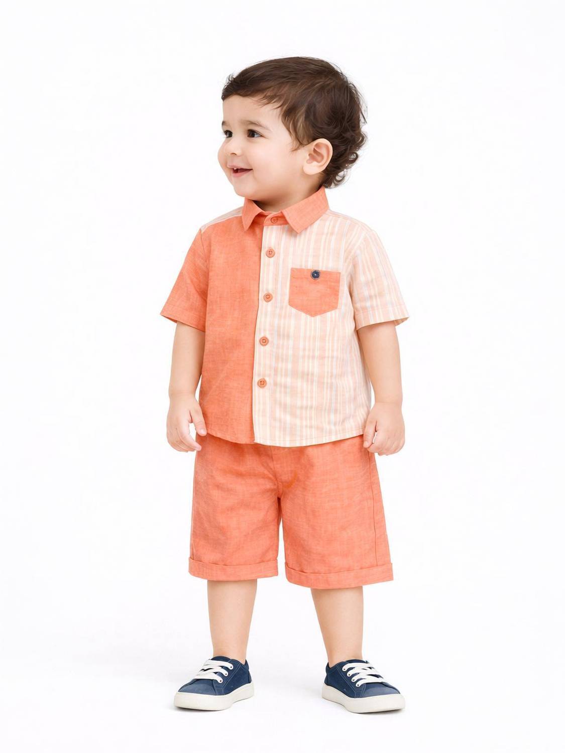 Allkind Boys Casual Shirt Shorts