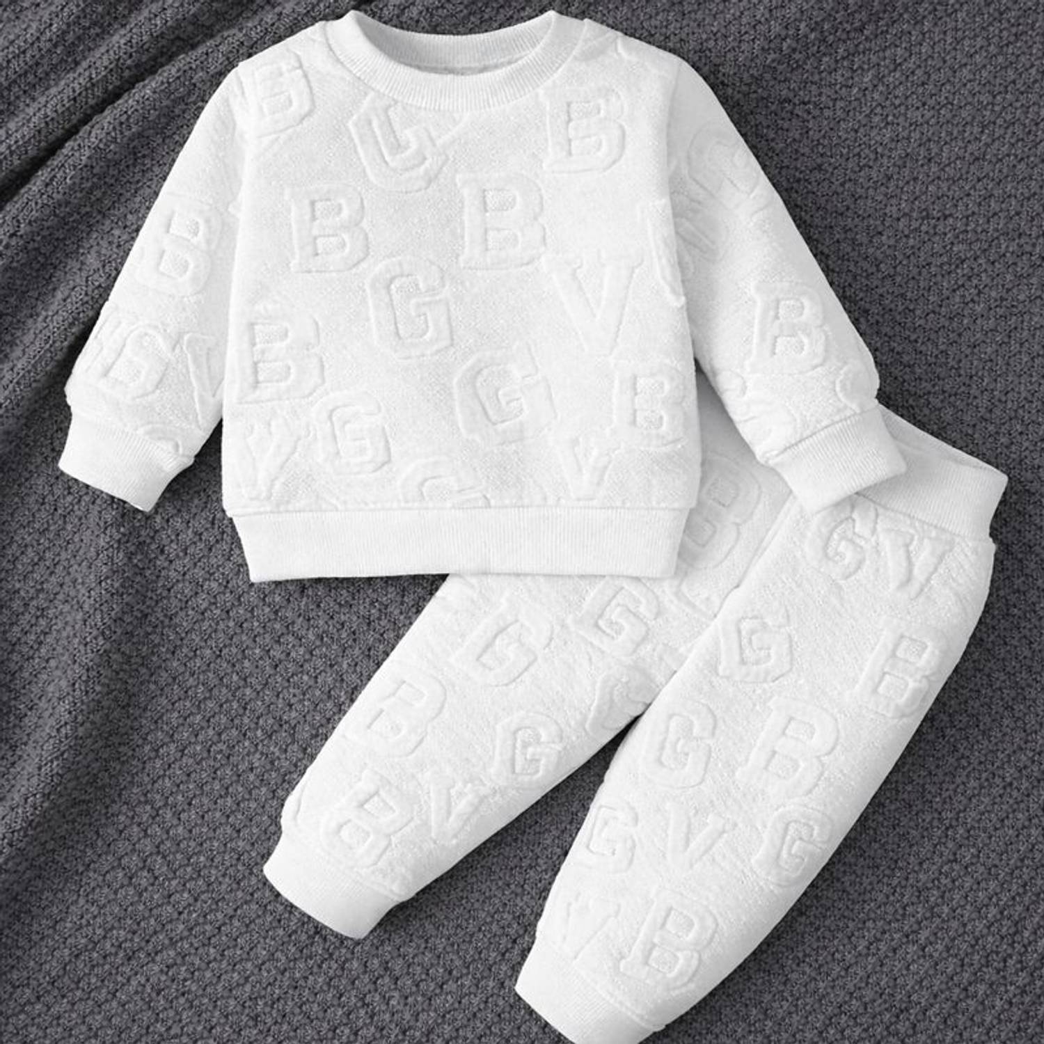 BBARKAT Baby Boys Casual Sweatshirt Trouser