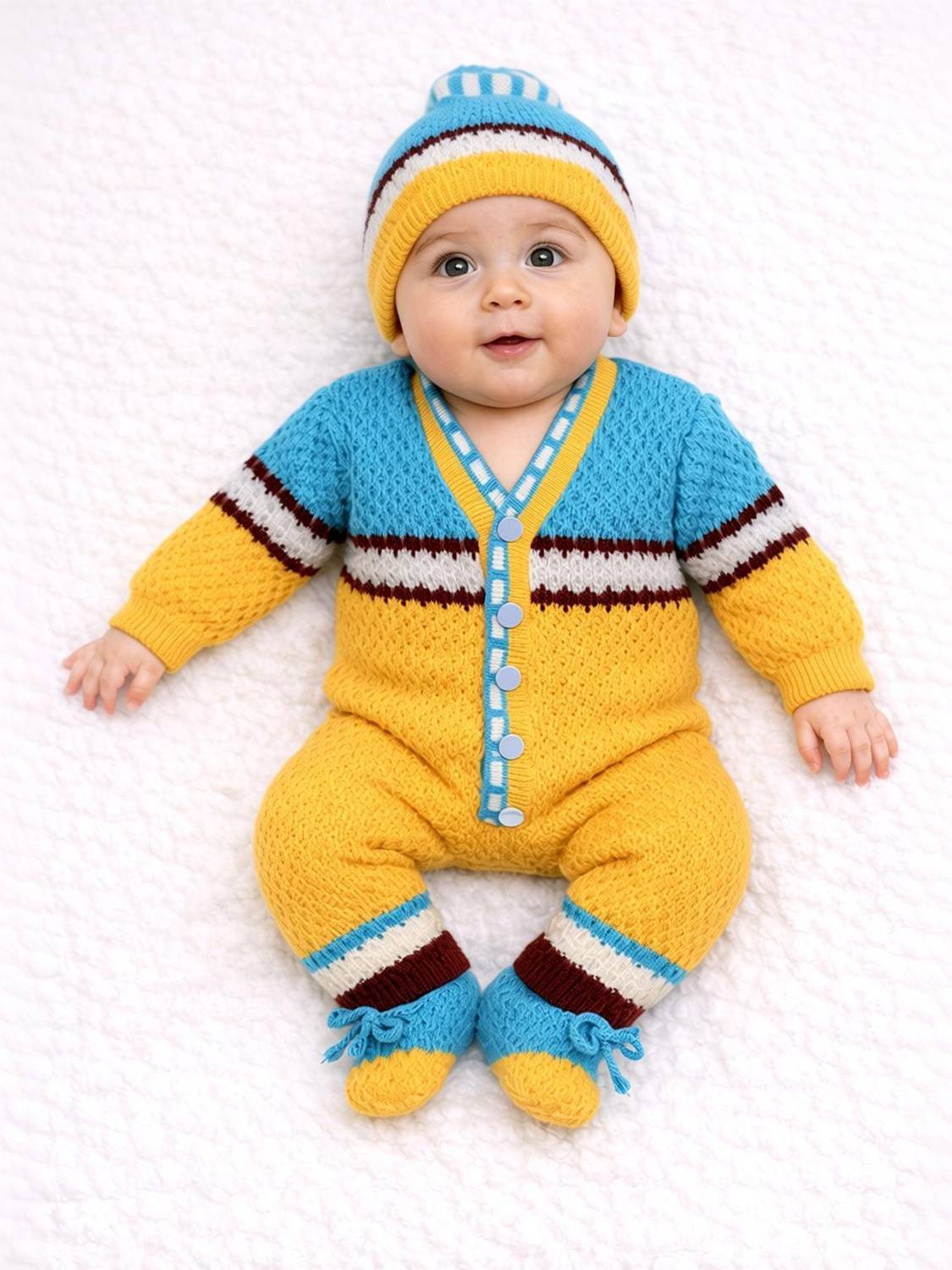 bloomkids Baby Boys & Baby Girls Casual Sweater Pyjama