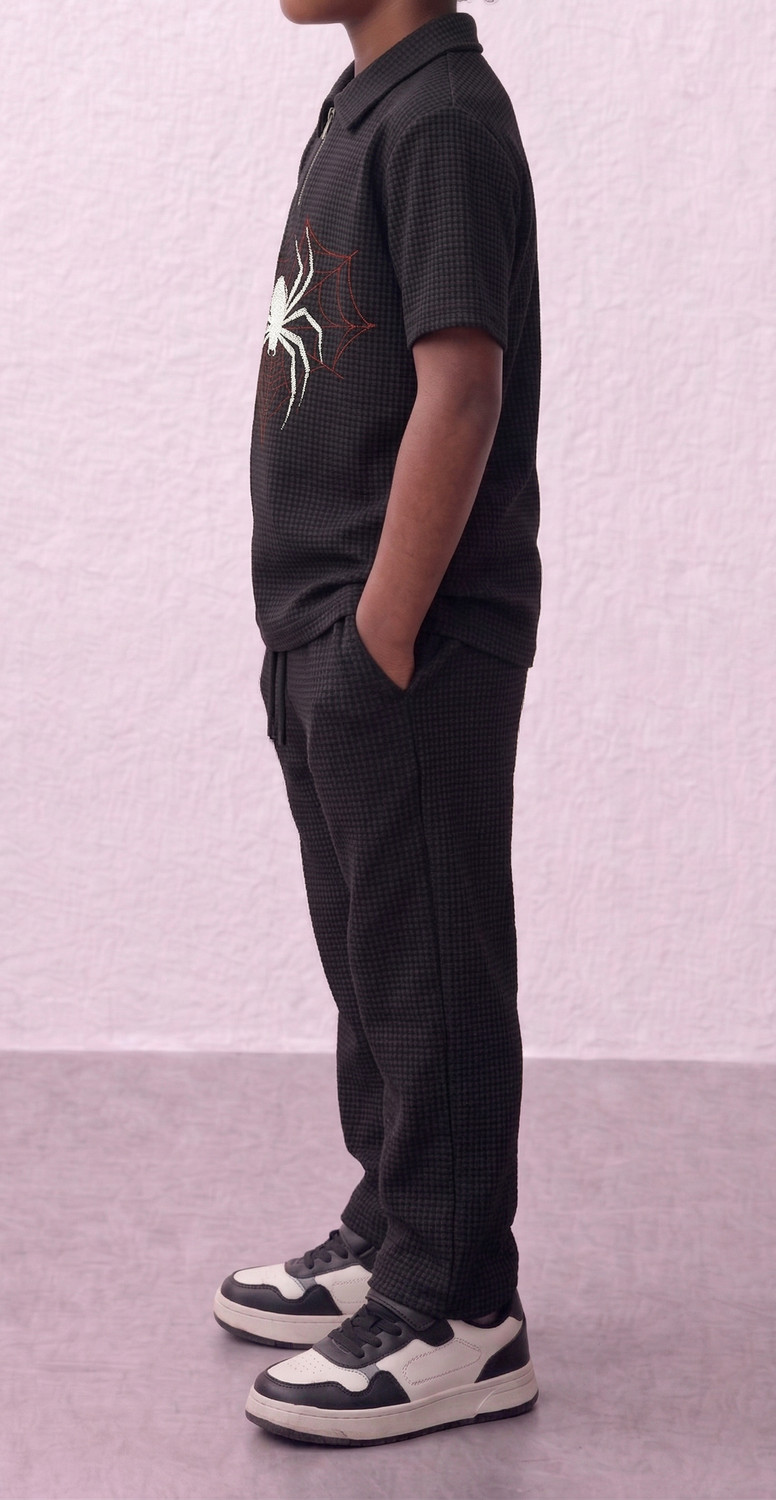Image of Try This Boys Casual T-shirt Track Pants