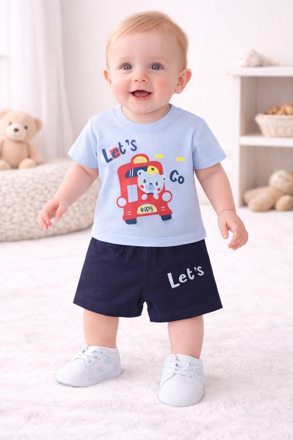 bloomkids Baby Boys Casual T-shirt Shorts