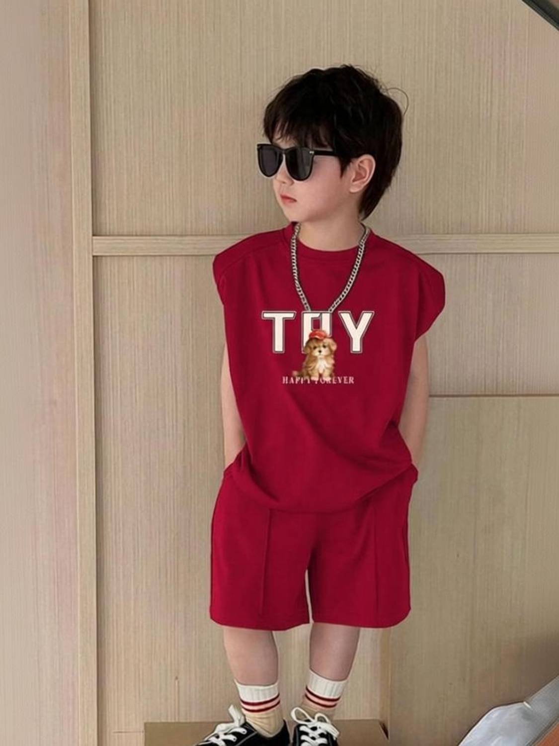 ABCD Boys Casual Top Shorts