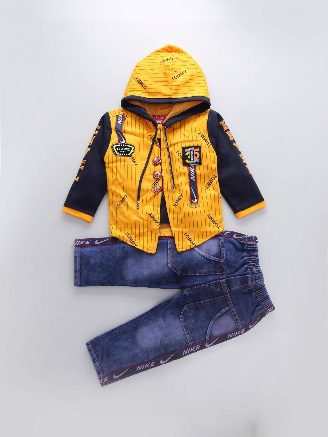 UsmanGhani Boys & Girls Party(Festive) Jacket Jeans