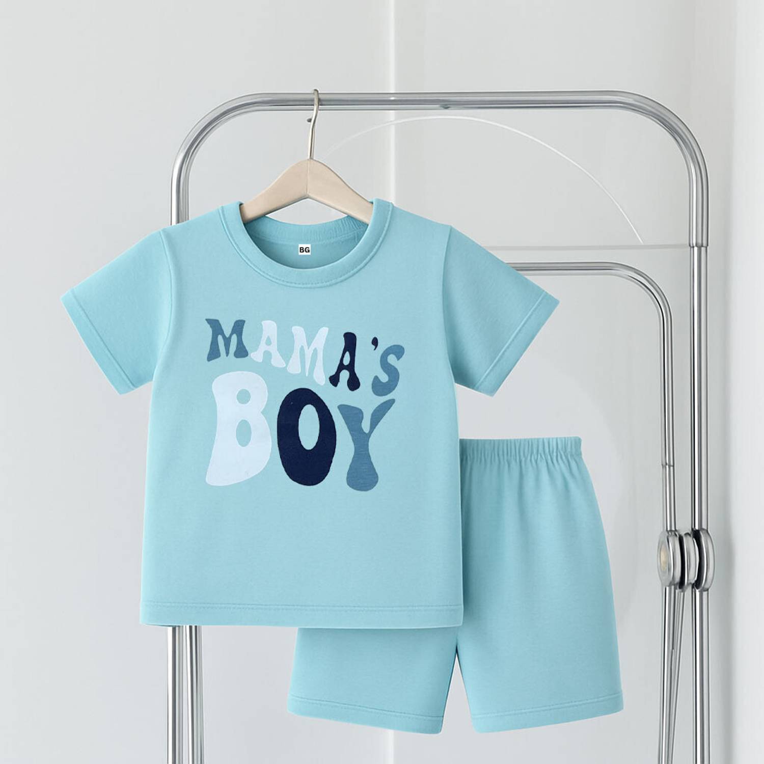 BOUNCEGARMENTS Boys & Girls Casual T-shirt Shorts