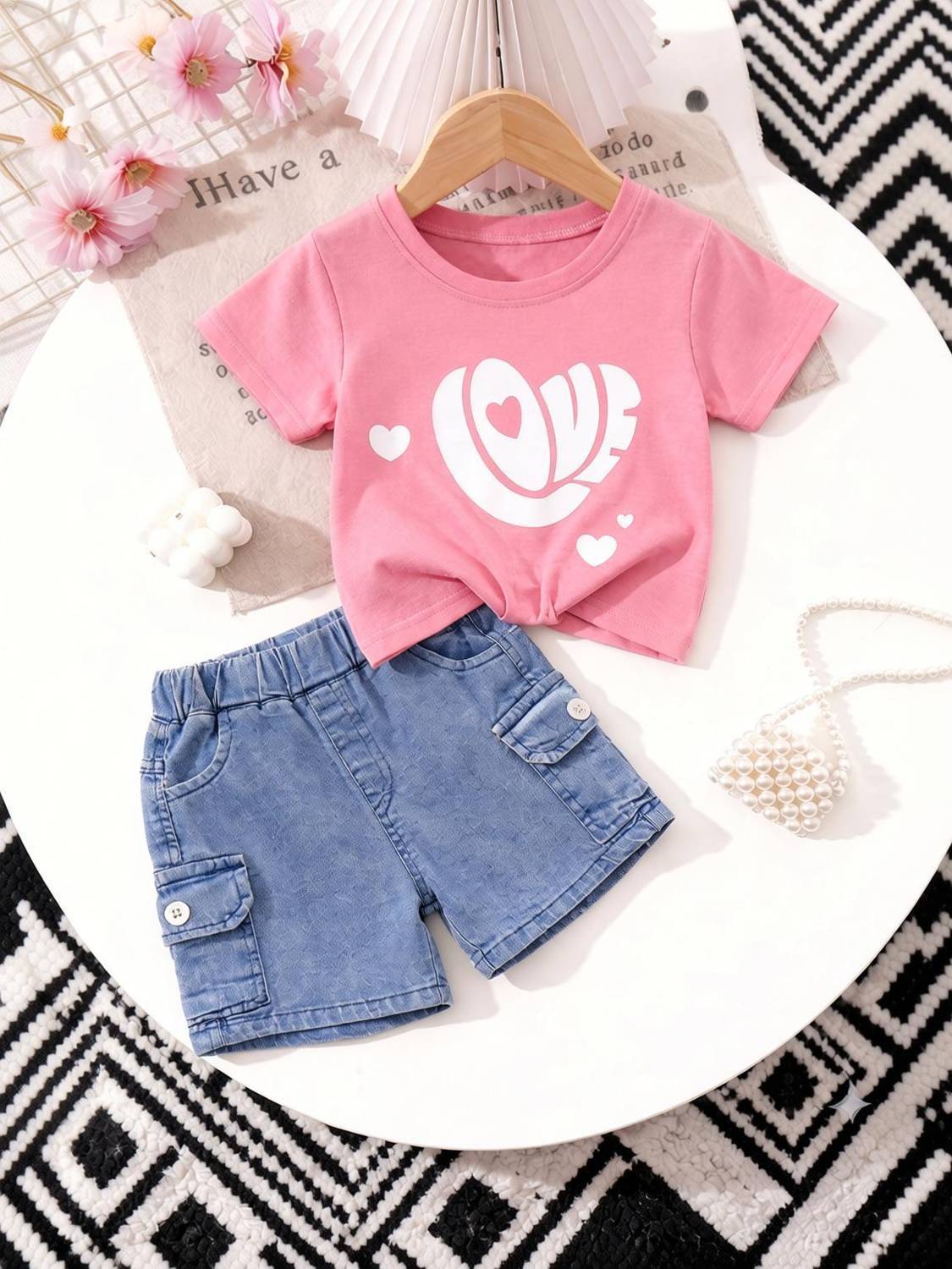 Afsnic Girls Casual T-shirt Shorts
